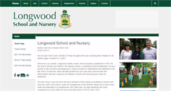 Desktop Screenshot of longwoodschool.co.uk