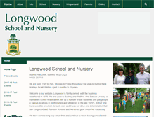 Tablet Screenshot of longwoodschool.co.uk